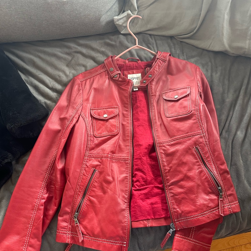 Red Leather Jacket